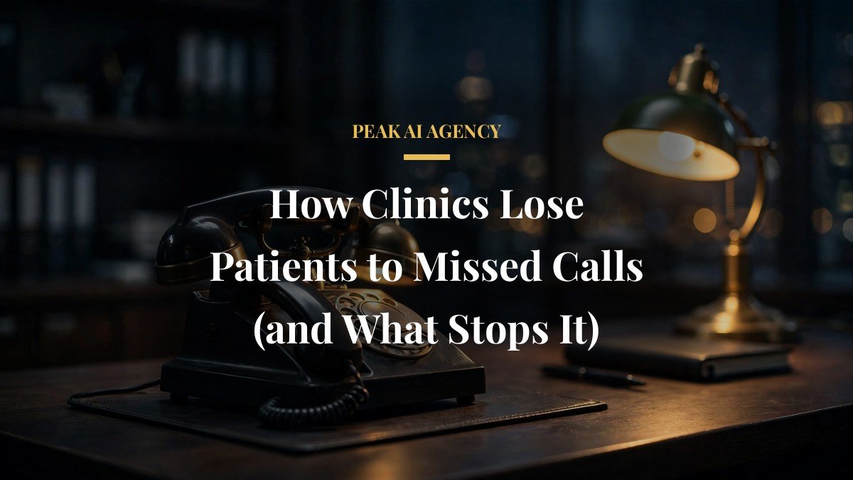 How Clinics Lose Patients to Missed Calls (and What Stops It)