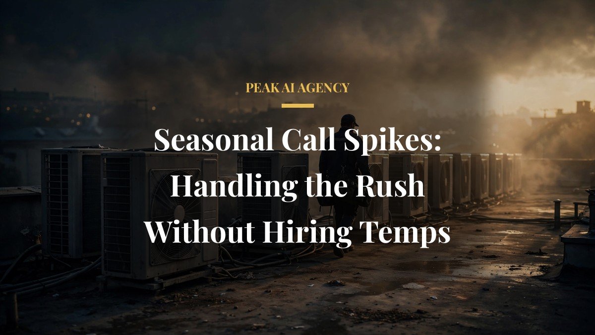 Seasonal Call Spikes: Handling the Rush Without Hiring Temps