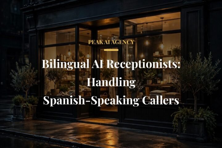 Bilingual AI receptionist answering Spanish-speaking callers at night