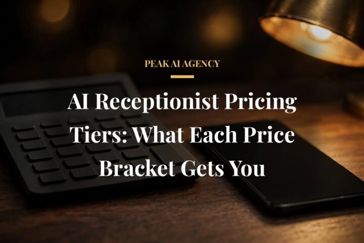 AI receptionist pricing tiers comparison for small business