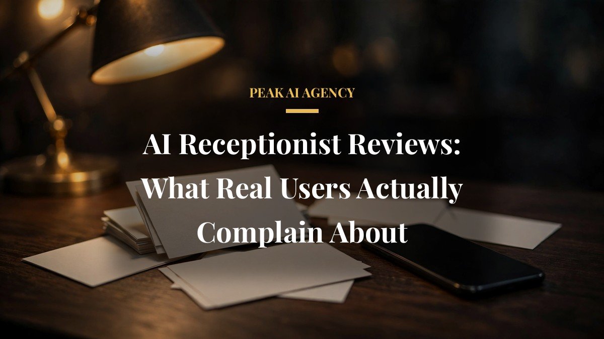 AI Receptionist Reviews: What Real Users Actually Complain About