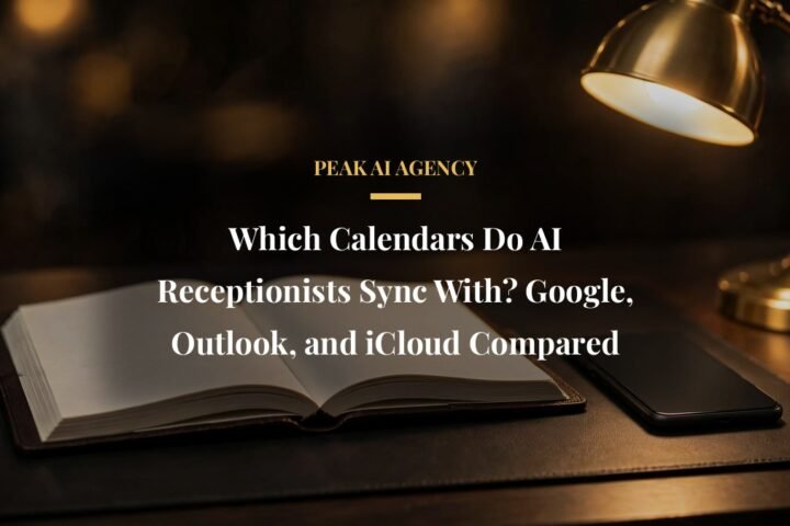 AI receptionist calendar sync with Google Calendar and Outlook