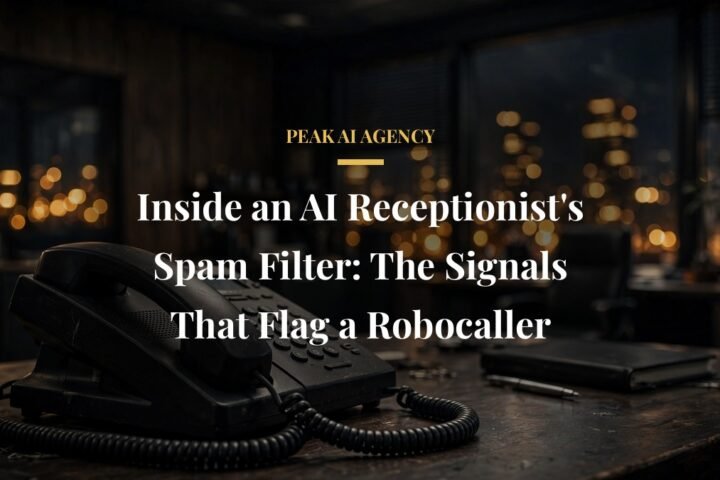 AI receptionist spam filter blocking robocalls