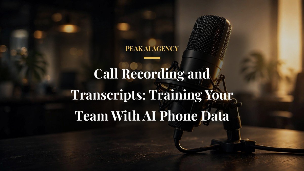 Call Recording and Transcripts: Training Your Team With AI Phone Data