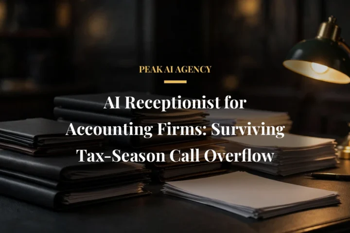 AI Receptionist for Accounting Firms: Surviving Tax-Season Call Overflow