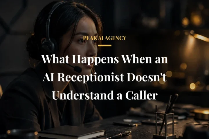 What Happens When an AI Receptionist Doesn’t Understand a Caller