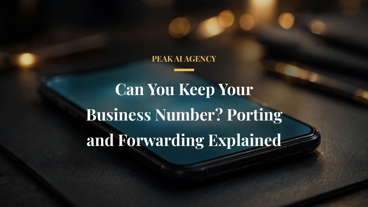 Can You Keep Your Business Number? Porting and Forwarding Explained