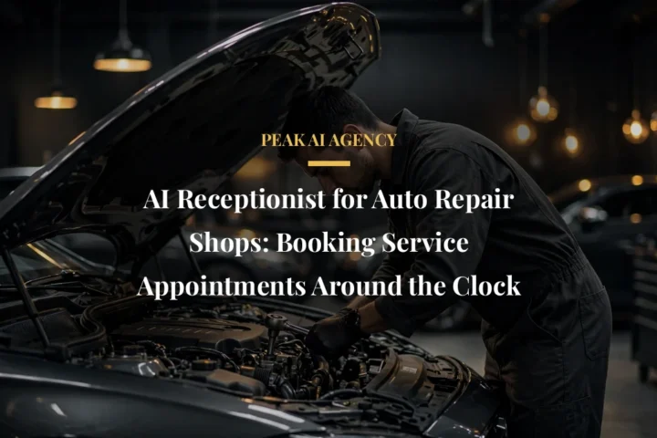 AI Receptionist for Auto Repair Shops: Booking Service Appointments Around the Clock