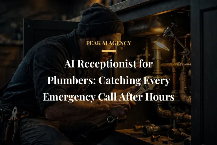 AI Receptionist for Plumbers: Catching Every Emergency Call After Hours