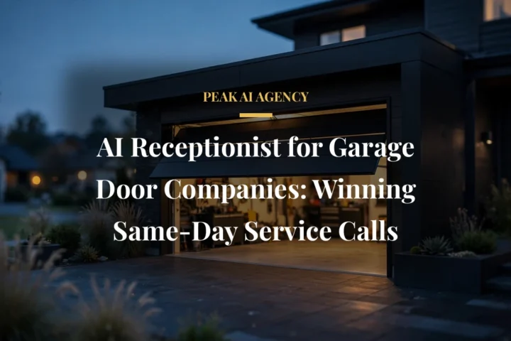 AI Receptionist for Garage Door Companies: Winning Same-Day Service Calls
