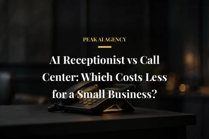 AI Receptionist vs Call Center: Which Costs Less for a Small Business?