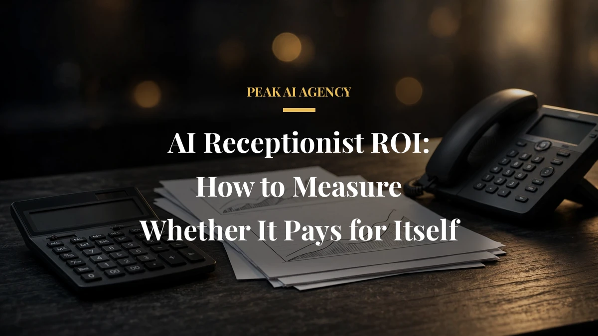 AI Receptionist ROI: How to Measure Whether It Pays for Itself
