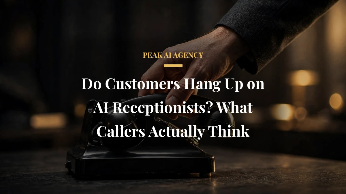 Do Customers Hang Up on AI Receptionists? What Callers Actually Think