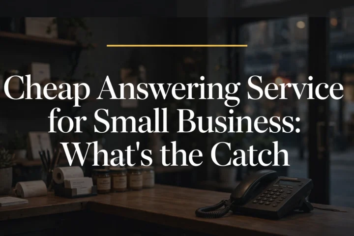 Cheap answering service for small business - what's the catch