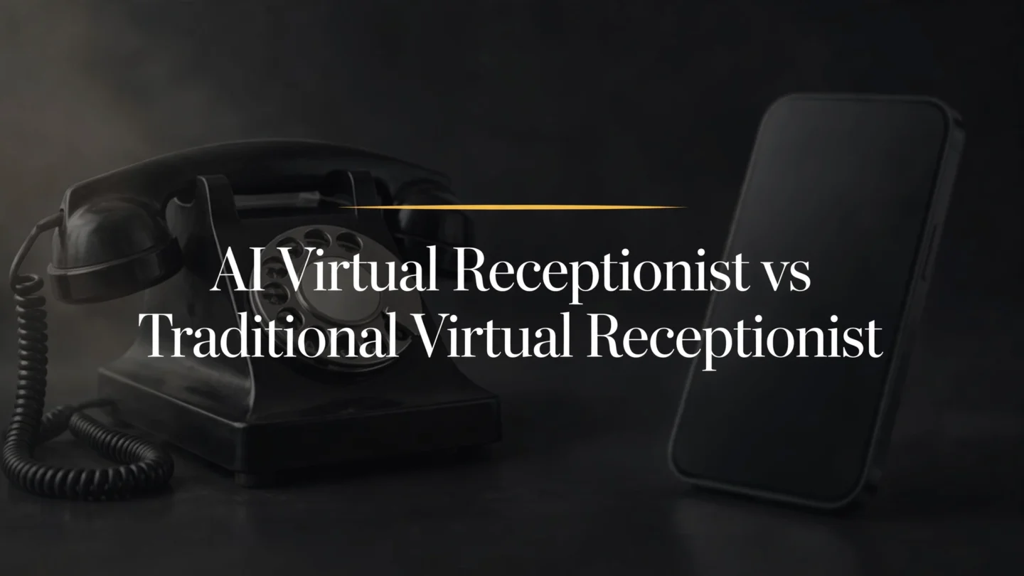 AI Virtual Receptionist vs Traditional Virtual Receptionist