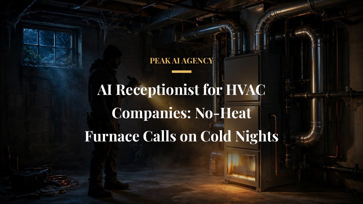 AI Receptionist for HVAC Companies: No-Heat Furnace Calls on Cold Nights