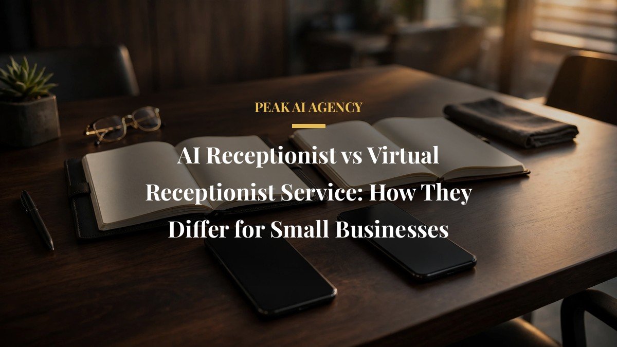 AI Receptionist vs Virtual Receptionist Service: How They Differ for Small Businesses