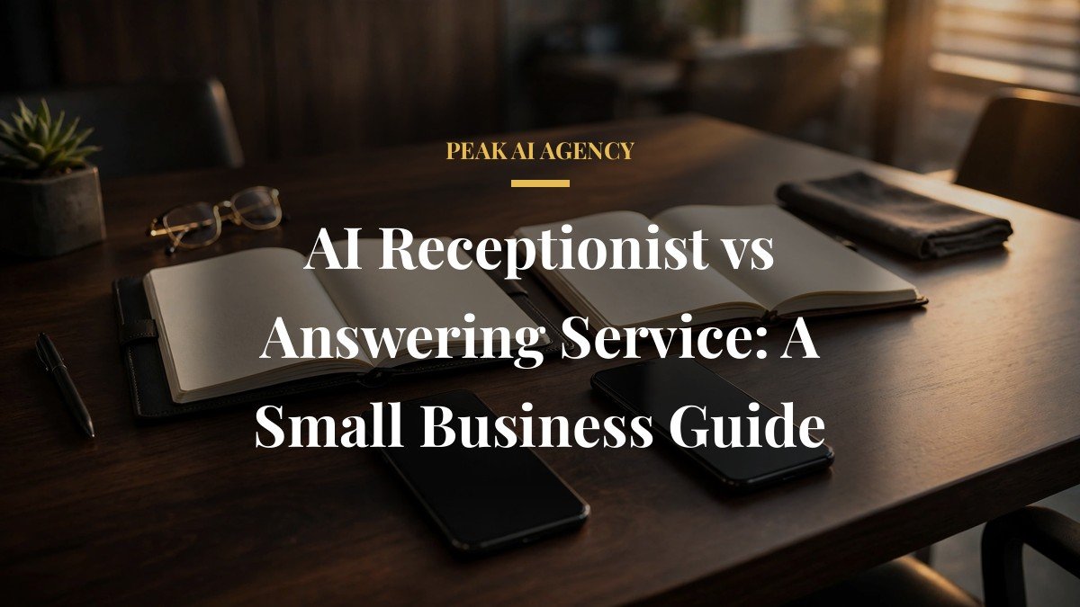AI Receptionist vs Answering Service: A Small Business Guide