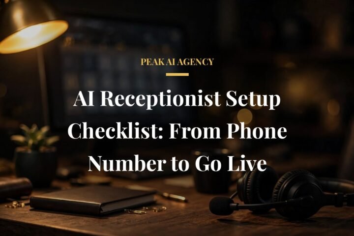 ai receptionist setup checklist - AI Receptionist Setup Checklist: From Phone Number to Go Live