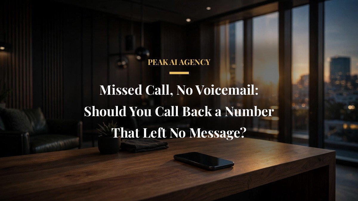 Missed Call, No Voicemail: Should You Call Back a Number That Left No Message?