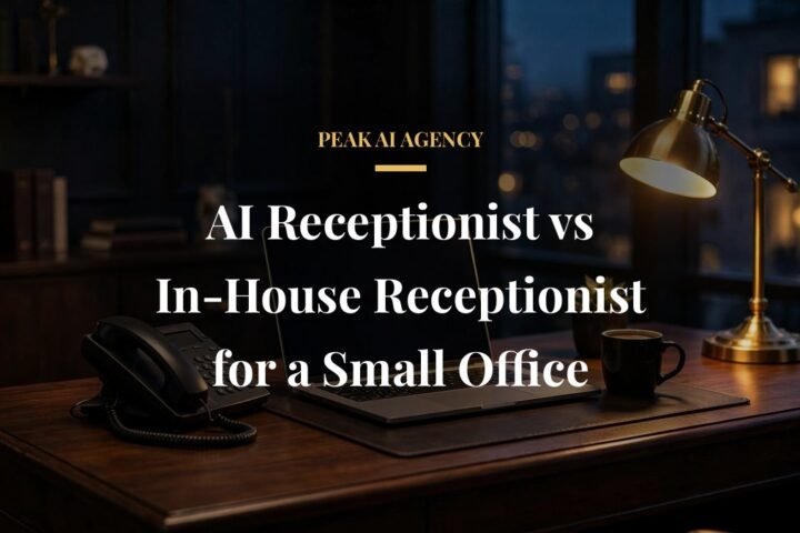 ai receptionist vs in-house receptionist - AI Receptionist vs In-House Receptionist for a Small Office