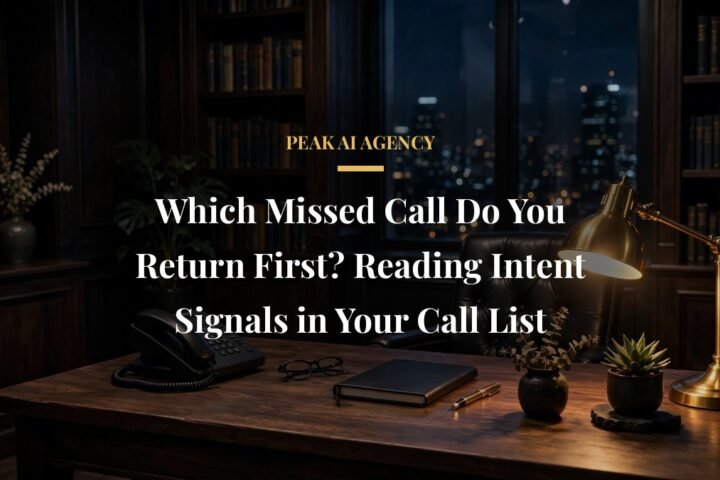 missed call callback priority - Which Missed Call Do You Return First? Reading Intent Signals in Your Call List