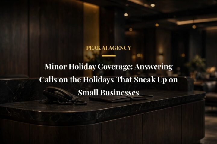 minor holiday phone coverage - Minor Holiday Coverage: Answering Calls on the Holidays That Sneak Up on Small Businesses