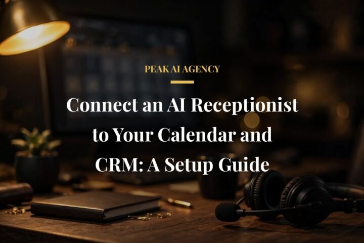 connect ai receptionist calendar crm - Connect an AI Receptionist to Your Calendar and CRM: A Setup Guide