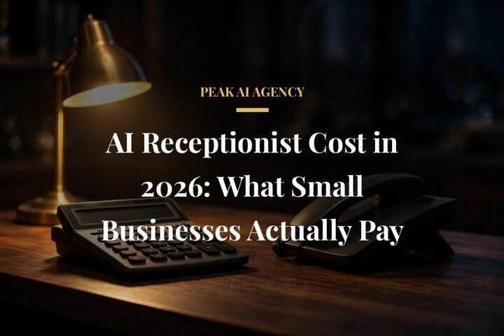 AI receptionist cost 2026 - real plan prices for small businesses
