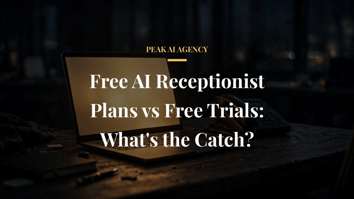 Free AI Receptionist Plans vs Free Trials: What’s the Catch?