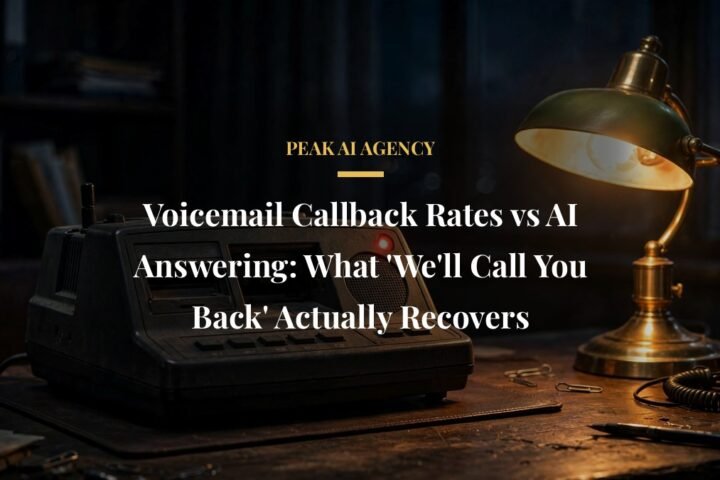 Answering machine versus AI receptionist voicemail comparison