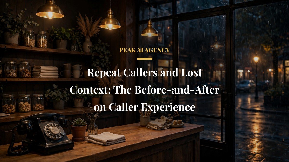 Repeat Callers and Lost Context: The Before-and-After on Caller Experience
