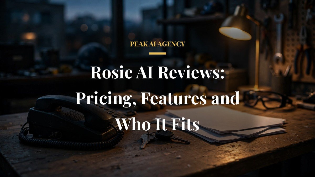 Rosie AI Reviews: Pricing, Features and Who It Fits