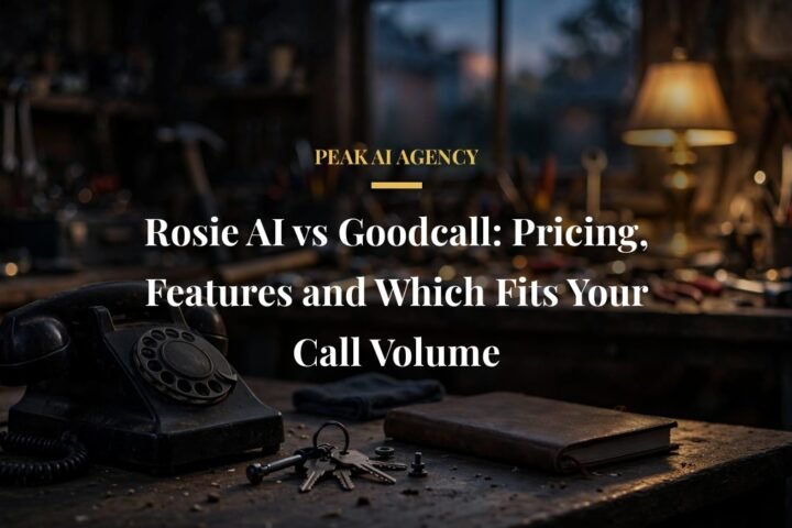 Rosie AI vs Goodcall comparison pricing features and reviews 2026