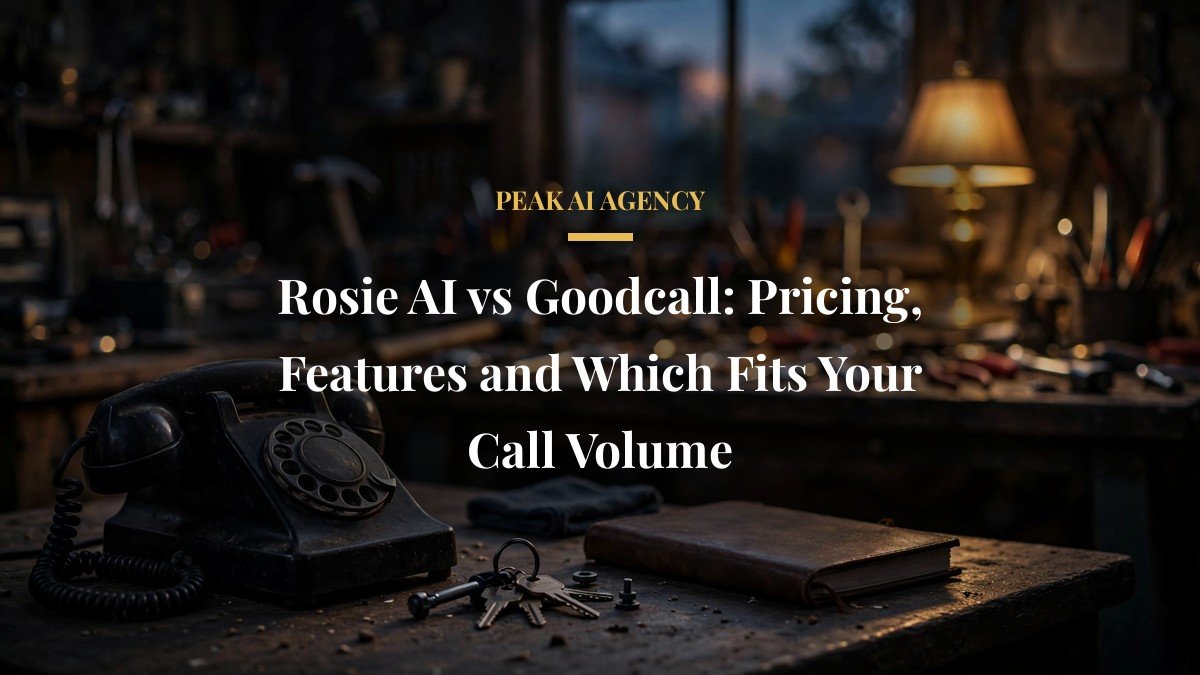 Rosie AI vs Goodcall: Pricing, Features and Which Fits Your Call Volume