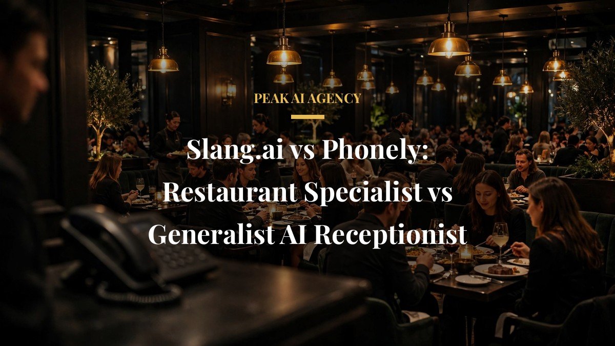 Slang.ai vs Phonely: Restaurant Specialist vs Generalist AI Receptionist
