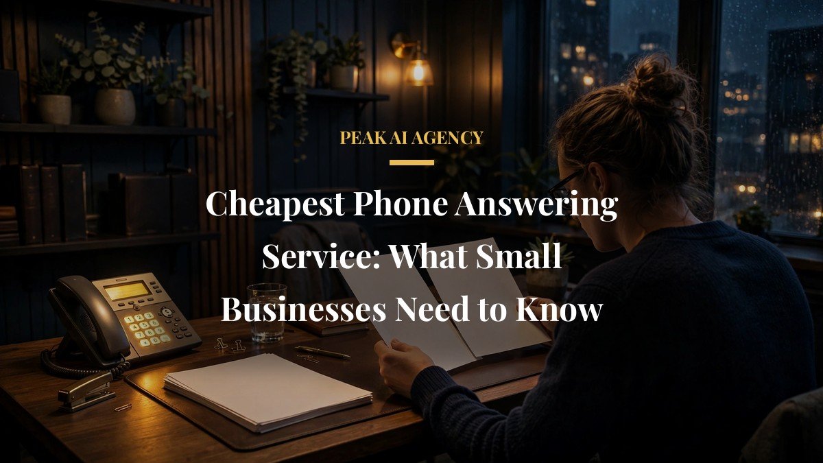 Cheapest Phone Answering Service: What Small Businesses Need to Know