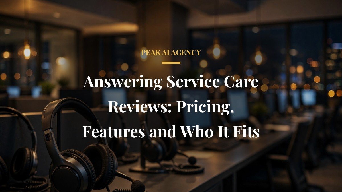 Answering Service Care Reviews: Pricing, Features and Who It Fits