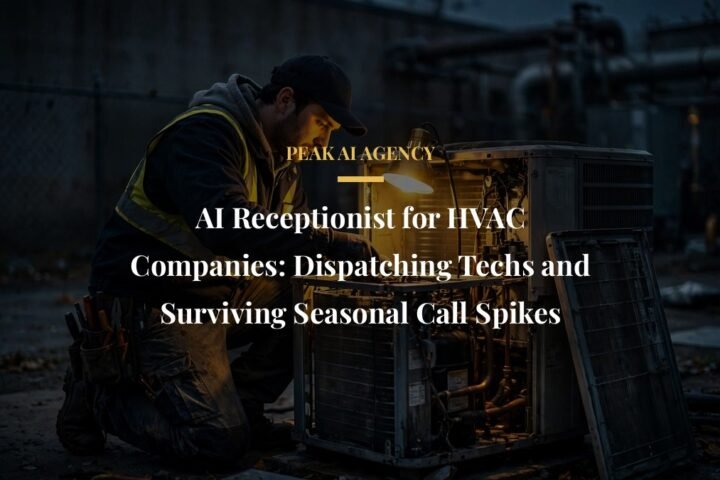 AI receptionist for HVAC companies