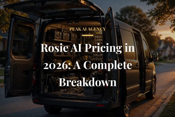 Rosie AI pricing plans for AI receptionist service in 2026