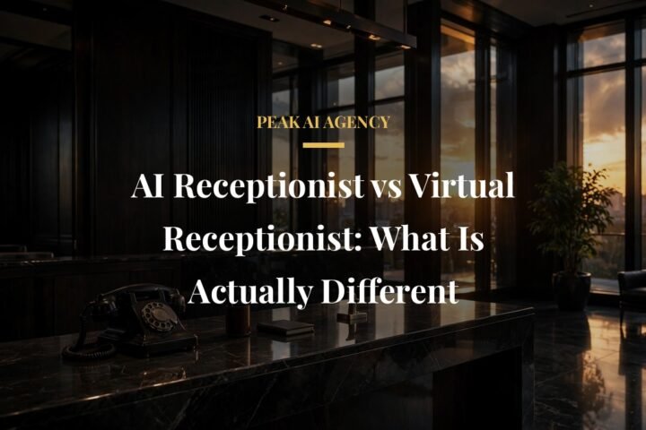 AI receptionist vs virtual receptionist comparison