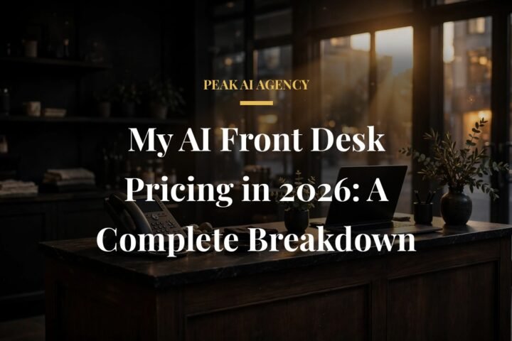 My AI Front Desk Frontdesk pricing plans for 2026