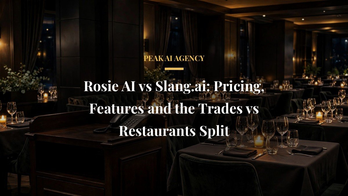 Rosie AI vs Slang.ai: Pricing, Features and the Trades vs Restaurants Split