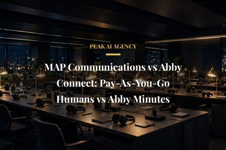 MAP Communications vs Abby Connect comparison pricing features and reviews 2026