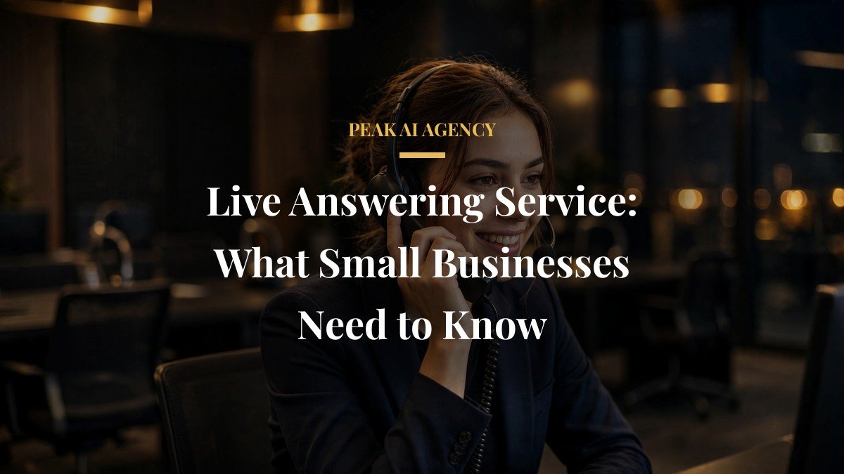 Live Answering Service: What Small Businesses Need to Know