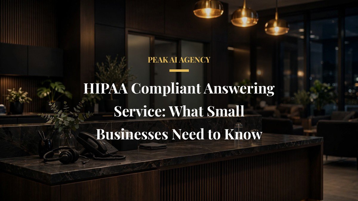 HIPAA Compliant Answering Service: What Small Businesses Need to Know