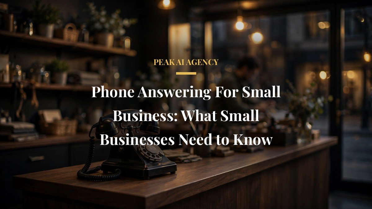 Phone Answering For Small Business: What Small Businesses Need to Know