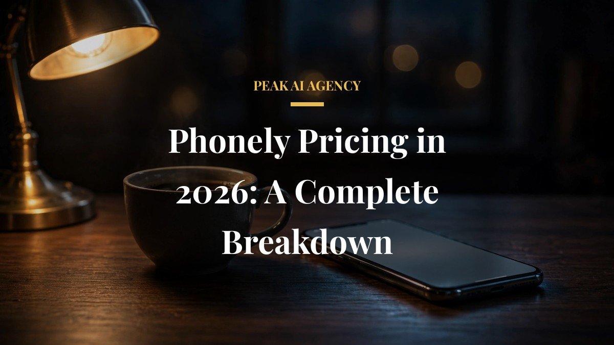 Phonely Pricing in 2026: A Complete Breakdown