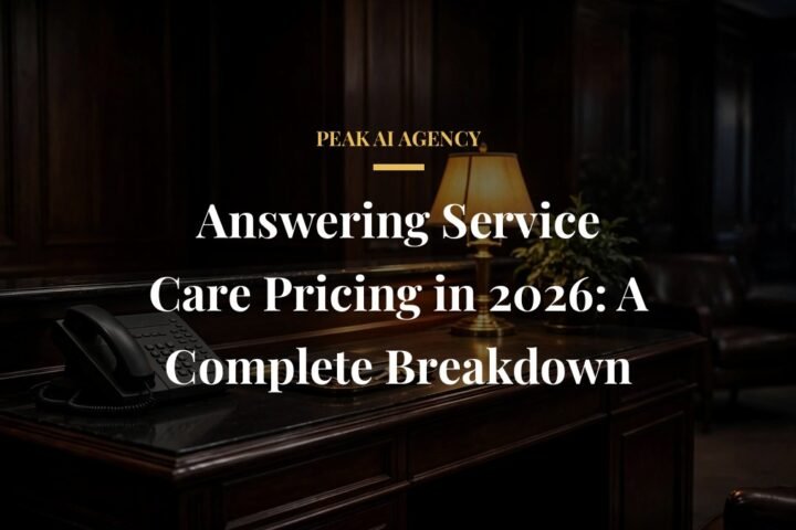 Answering Service Care pricing plans per month for 2026