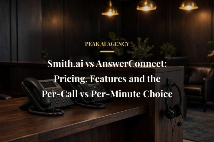Smith.ai vs AnswerConnect comparison pricing features and reviews 2026